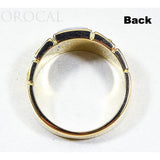 Orocal Gold Quartz Men's Ring RM1046NQ-Destination Gold Detectors