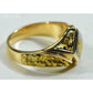 Orocal Gold Quartz Men's Ring RM1083NQ-Destination Gold Detectors