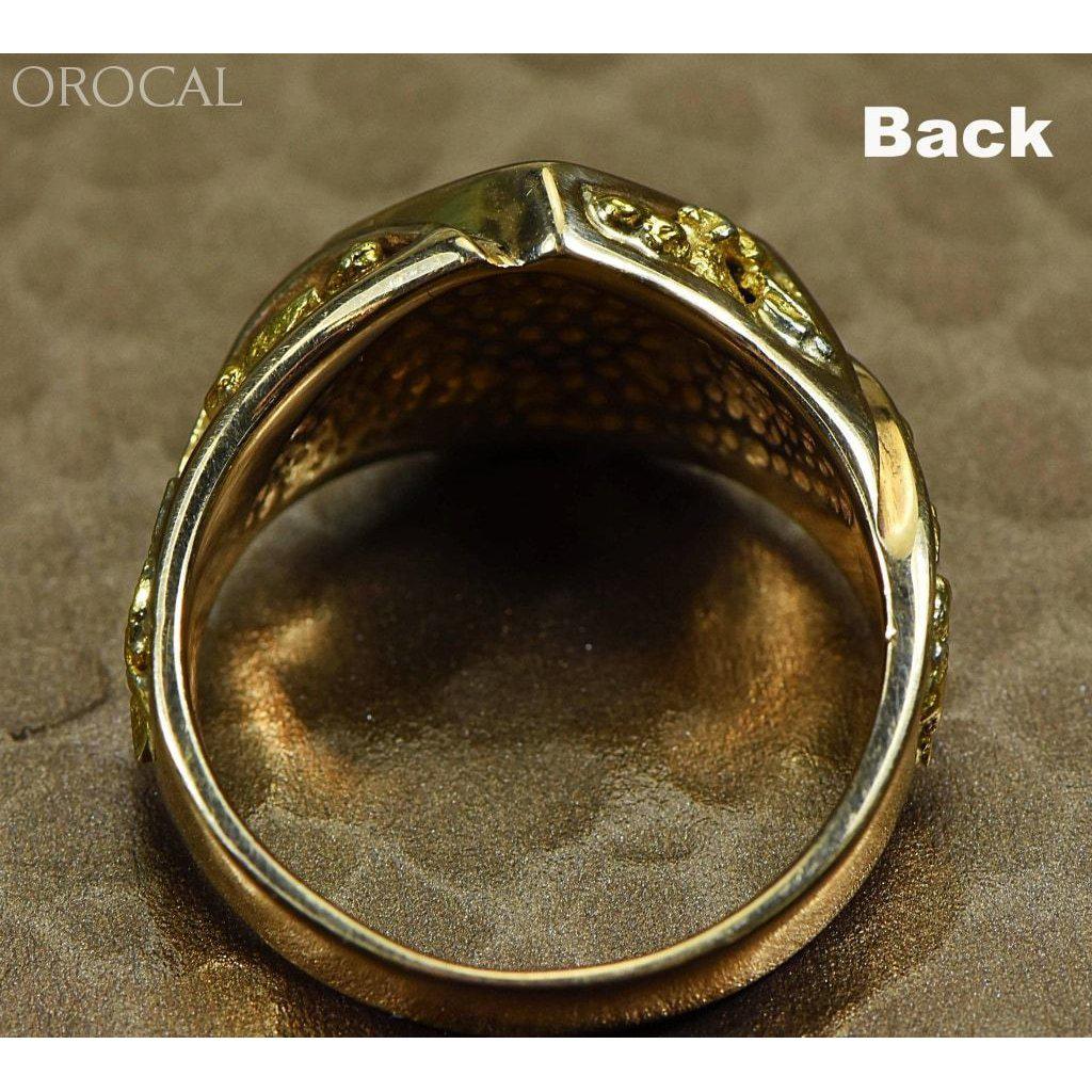 Orocal Gold Quartz Men's Ring RM1083NQ-Destination Gold Detectors
