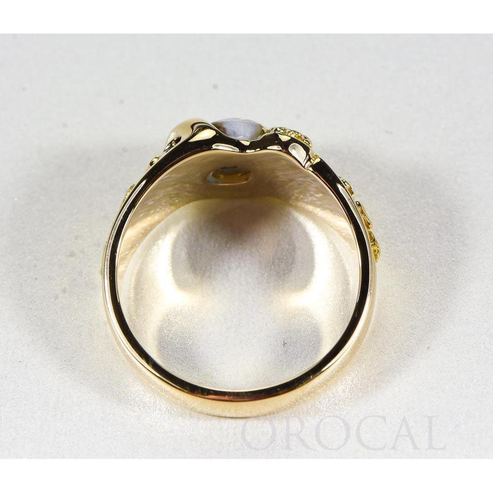 Orocal Gold Quartz Mens Ring RM486Q-Destination Gold Detectors