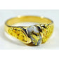 Orocal Gold Quartz Mens Ring RM487Q-Destination Gold Detectors