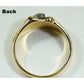 Orocal Gold Quartz Mens Ring RM487Q-Destination Gold Detectors