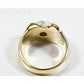 Orocal Gold Quartz Men's Ring RM490Q-Destination Gold Detectors