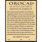 Orocal Gold Quartz Men's Ring RM490Q-Destination Gold Detectors