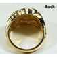 Orocal Gold Quartz Men's Ring RM518Q-Destination Gold Detectors