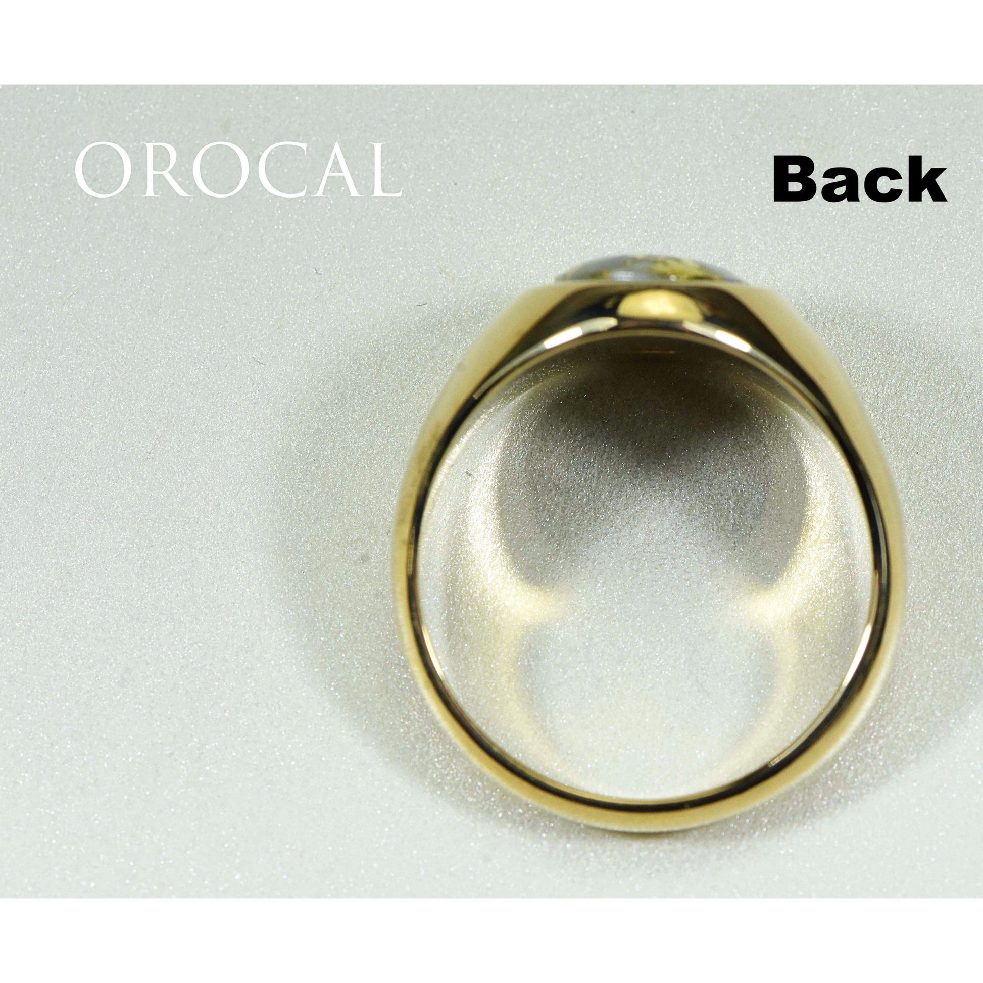 Orocal Gold Quartz Men's Ring RM595XNQ-Destination Gold Detectors