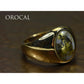 Orocal Gold Quartz Men's Ring RM595XNQ-Destination Gold Detectors