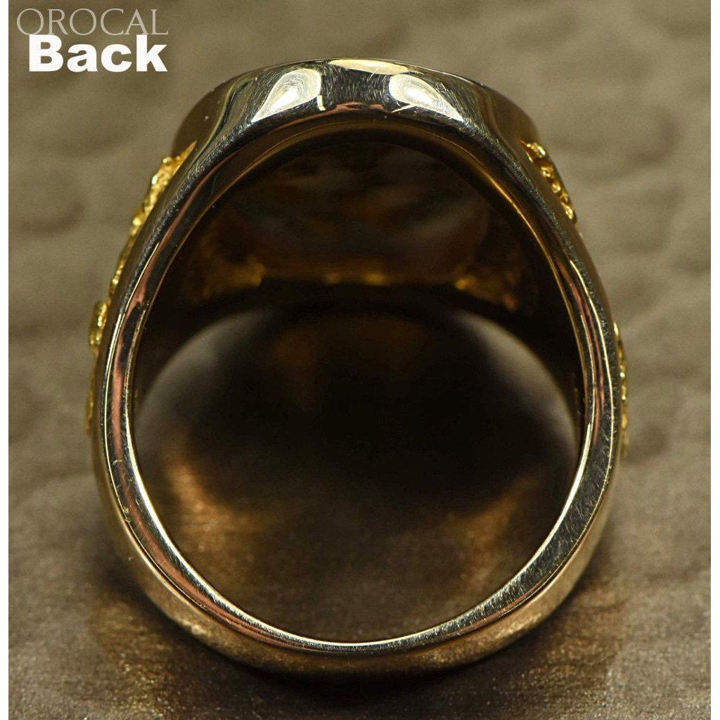 Orocal Gold Quartz Men's Ring RM627Q-Destination Gold Detectors