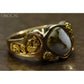 Orocal Gold Quartz Men's Ring RM654Q-Destination Gold Detectors