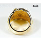 Orocal Gold Quartz Men's Ring RM654XLQ-Destination Gold Detectors