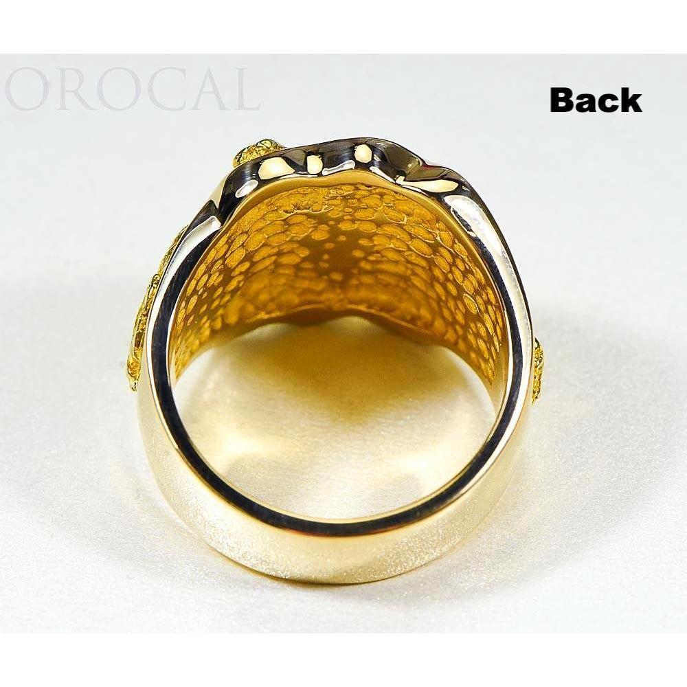 Orocal Gold Quartz Men's Ring RM654XLQ-Destination Gold Detectors