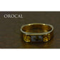 Orocal Gold Quartz Men's Ring RM656NQ-Destination Gold Detectors