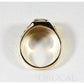 Orocal Gold Quartz Mens Ring RM674Q-Destination Gold Detectors