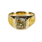 Orocal Gold Quartz Mens Ring RM674Q-Destination Gold Detectors