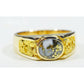 Orocal Gold Quartz Men's Ring RM73Q-Destination Gold Detectors