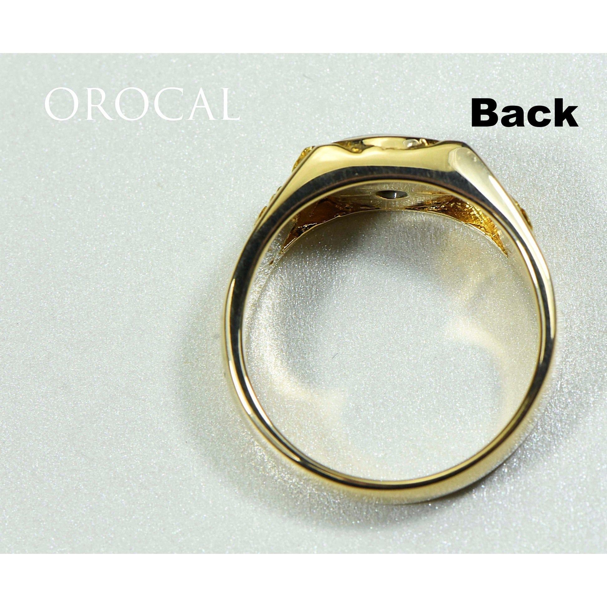 Orocal Gold Quartz Men's Ring RM73Q-Destination Gold Detectors