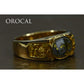 Orocal Gold Quartz Men's Ring RM73Q-Destination Gold Detectors