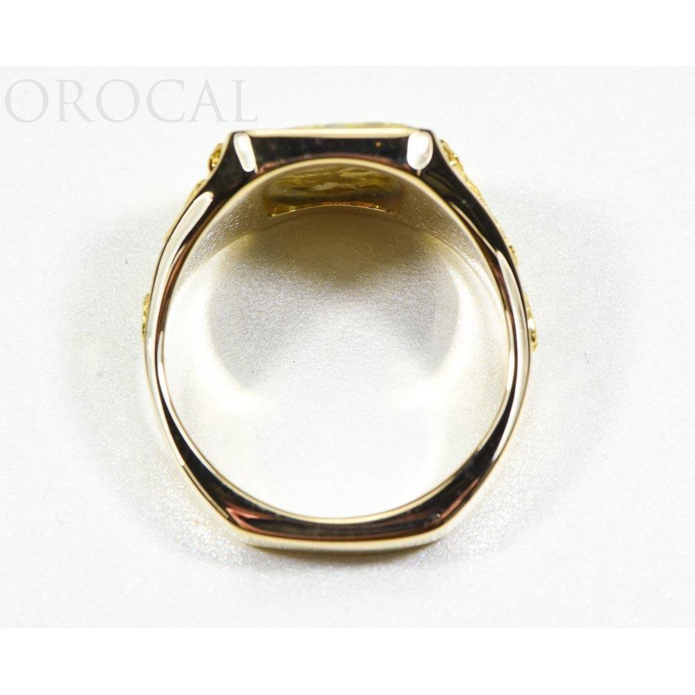 Orocal Gold Quartz Men's Ring RM760Q-Destination Gold Detectors
