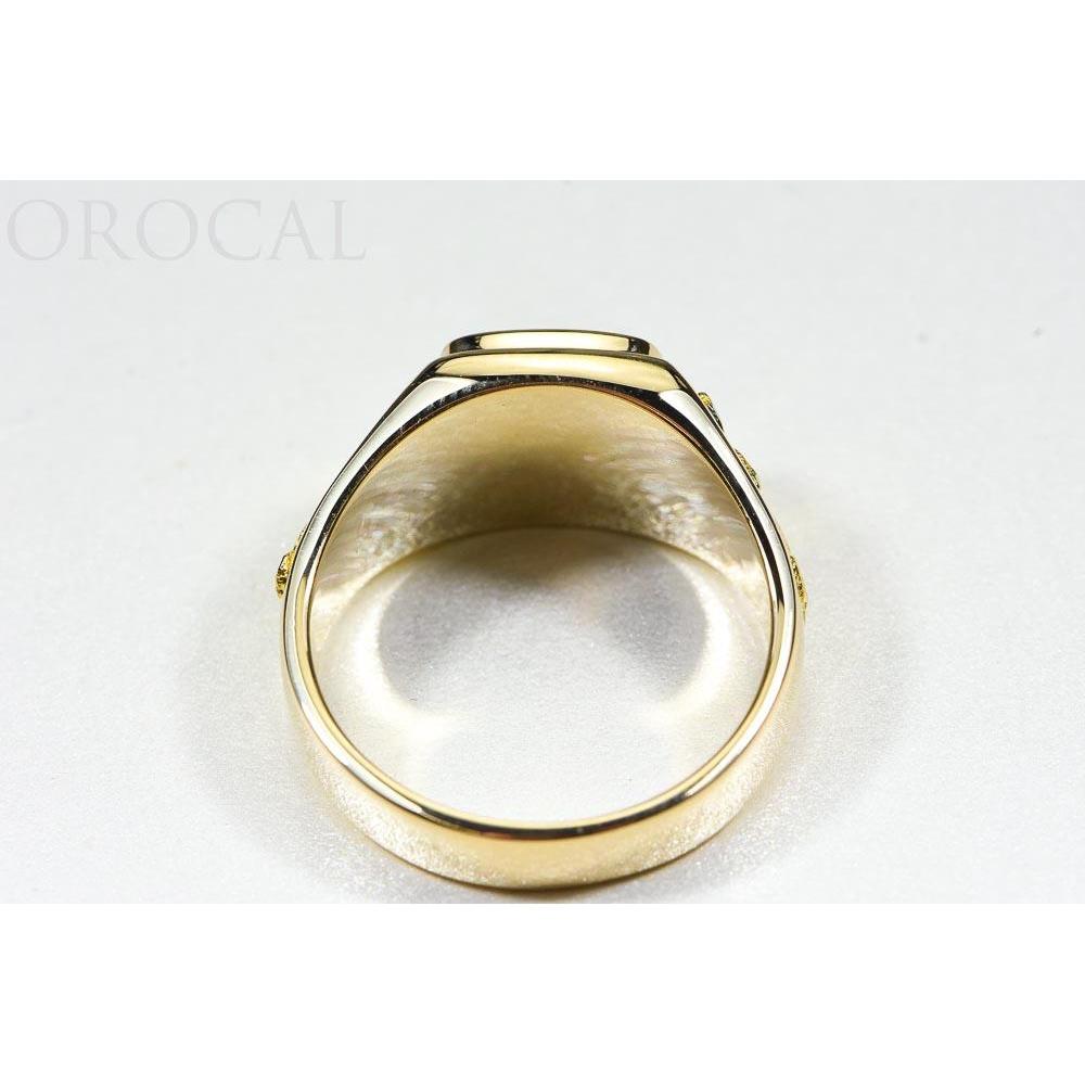 Orocal Gold Quartz Mens Ring RM774NQ-Destination Gold Detectors