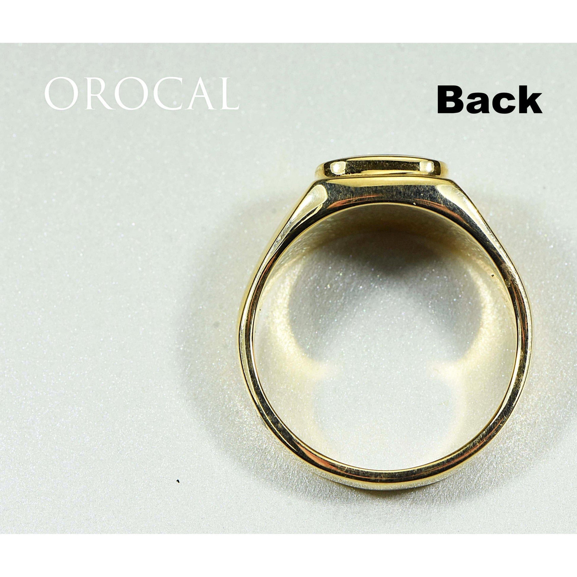 Orocal Gold Quartz Men's Ring RM774XNQ-Destination Gold Detectors