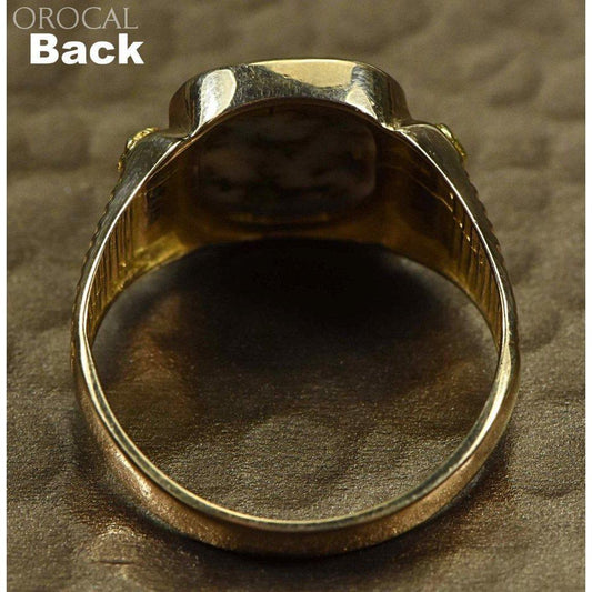 Orocal Gold Quartz Men's Ring RM794NQ-Destination Gold Detectors