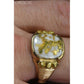 Orocal Gold Quartz Men's Ring RM794NQ-Destination Gold Detectors