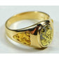 Orocal Gold Quartz Men's Ring RM803Q-Destination Gold Detectors