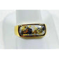 Orocal Gold Quartz Men's Ring RM816Q-Destination Gold Detectors