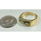 Orocal Gold Quartz Men's Ring RM816Q-Destination Gold Detectors