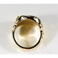 Orocal Gold Quartz Mens Ring RM832Q-Destination Gold Detectors