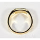 Orocal Gold Quartz Mens Ring RM880Q-Destination Gold Detectors