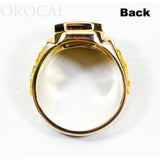 Orocal Gold Quartz Mens Ring RM962Q-Destination Gold Detectors