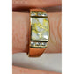 Orocal Gold Quartz Mens Ring with Diamonds RM1052D42Q-Destination Gold Detectors