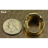 Orocal Gold Quartz Men's Ring with Diamonds- RM779D24Q-Destination Gold Detectors