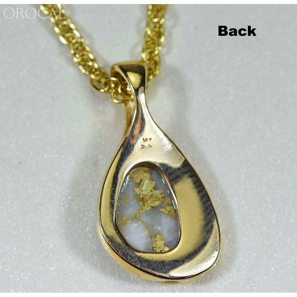 Orocal Gold Quartz Pendant & Nugget PSC126QX-Destination Gold Detectors