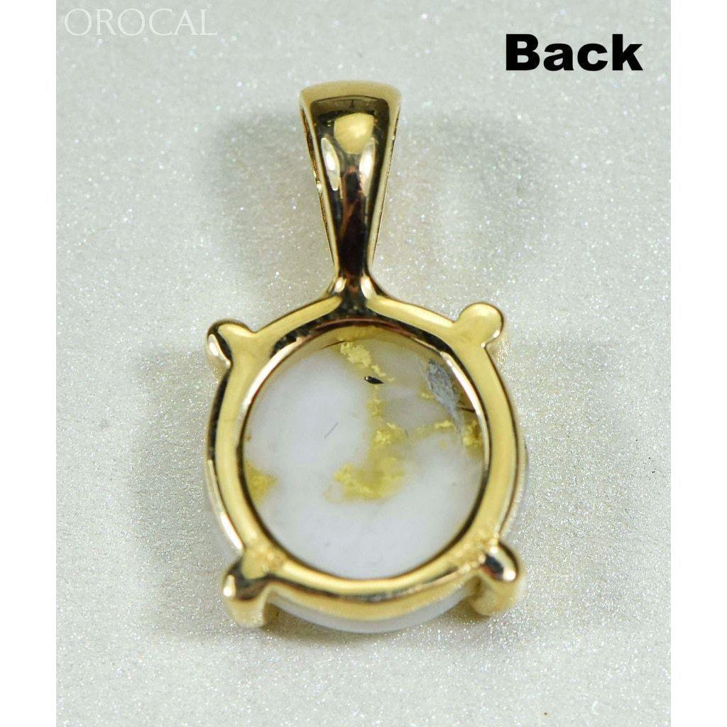 Orocal Gold Quartz Pendant P10MMQX-Destination Gold Detectors