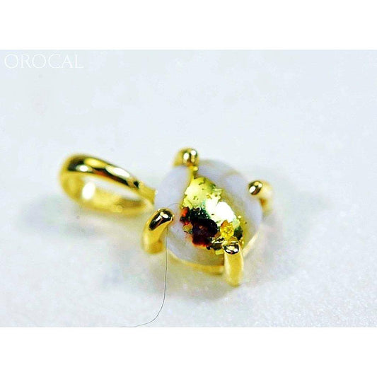 Orocal Gold Quartz Pendant P6MMQX-Destination Gold Detectors