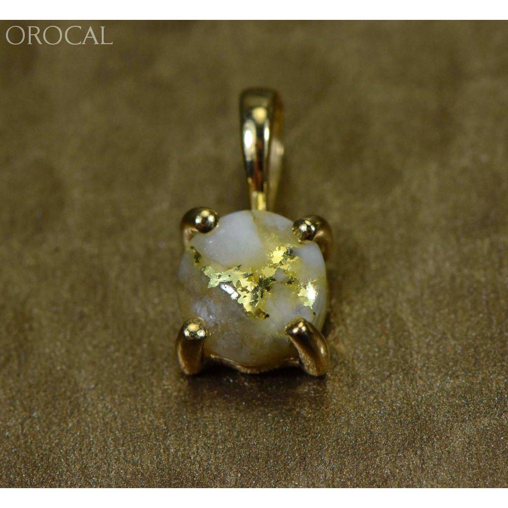 Orocal Gold Quartz Pendant P6MMQX-Destination Gold Detectors