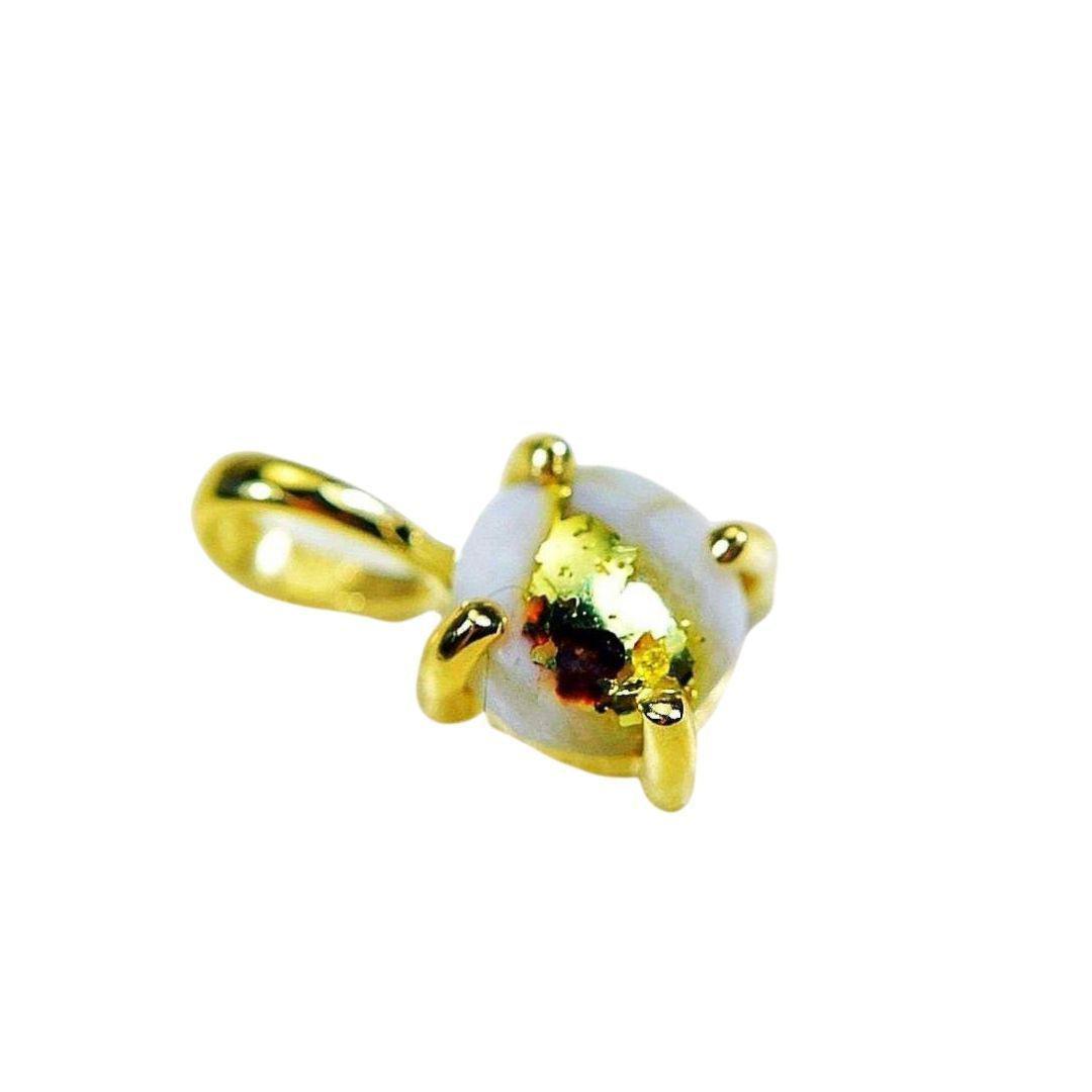 Orocal Gold Quartz Pendant P6MMQX-Destination Gold Detectors