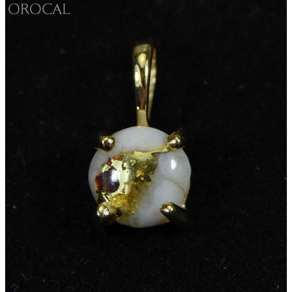 Orocal Gold Quartz Pendant P6MMQX-Destination Gold Detectors