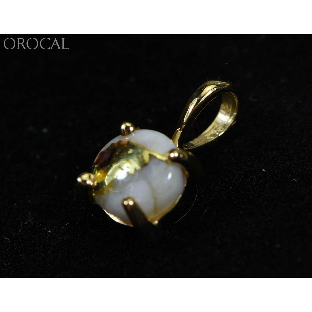Orocal Gold Quartz Pendant P6MMQX-Destination Gold Detectors