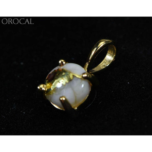 Orocal Gold Quartz Pendant P6MMQX-Destination Gold Detectors