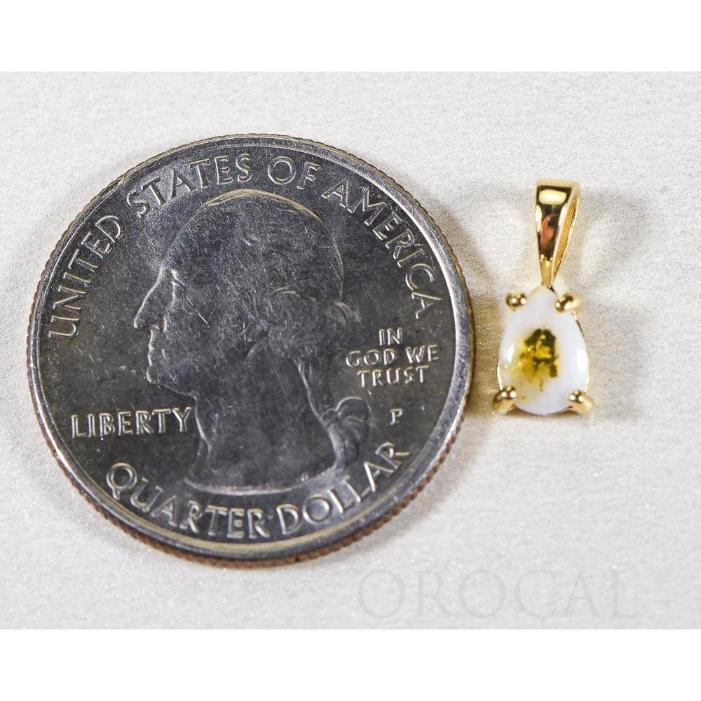 Orocal Gold Quartz Pendant P7*5QX-Destination Gold Detectors