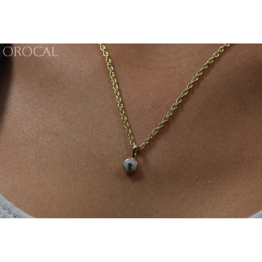 Orocal Gold Quartz Pendant PBZ5MMQX-Destination Gold Detectors