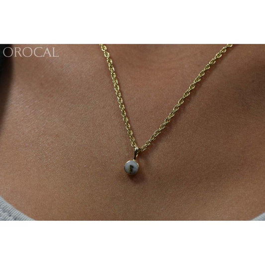 Orocal Gold Quartz Pendant PBZ5MMQX-Destination Gold Detectors