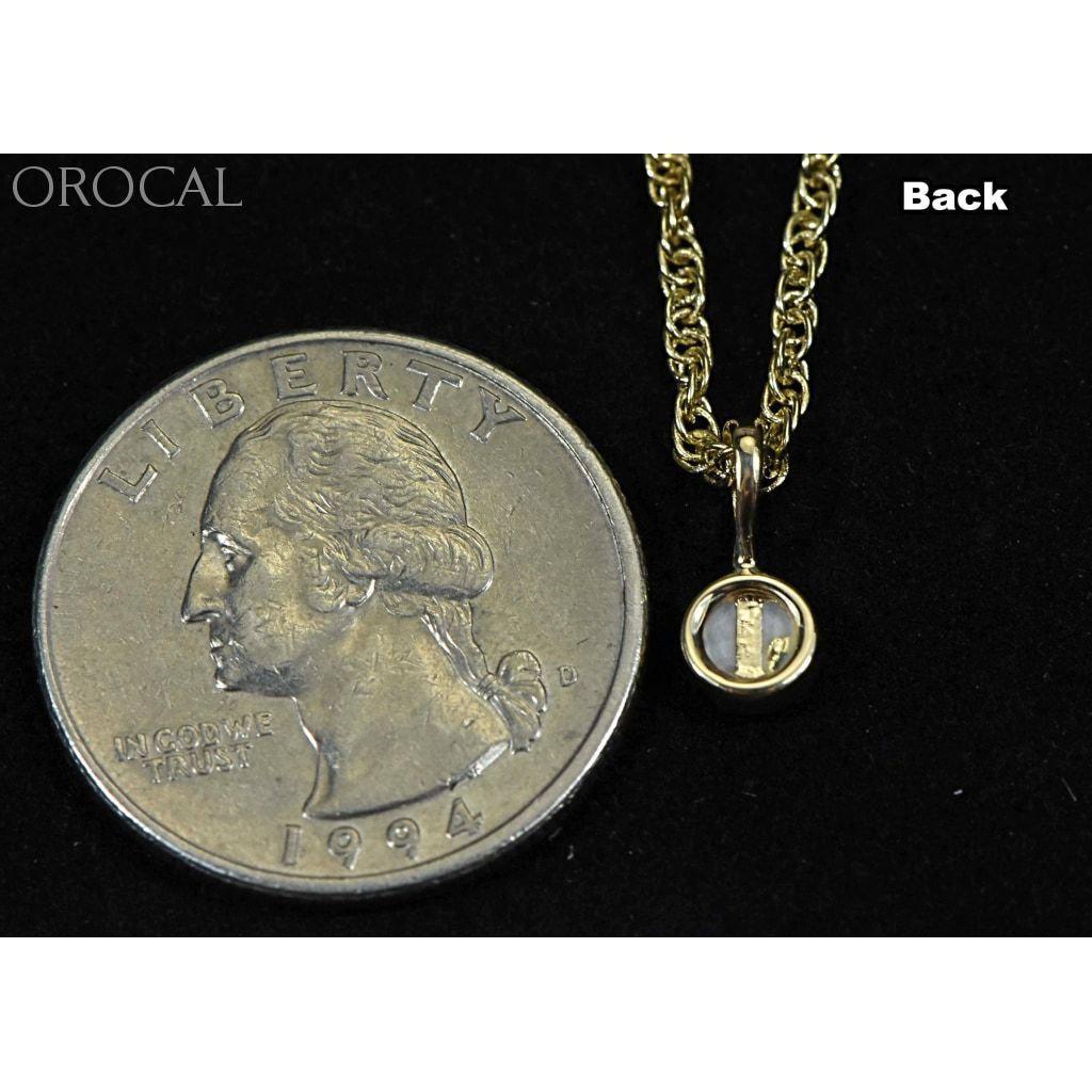 Orocal Gold Quartz Pendant PBZ5MMQX-Destination Gold Detectors