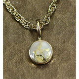 Orocal Gold Quartz Pendant PBZ6MMQX-Destination Gold Detectors