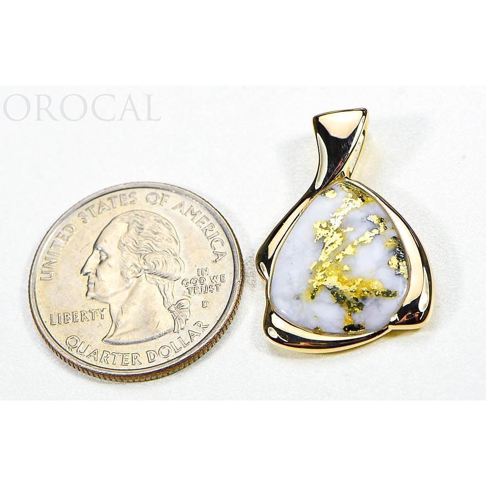 Orocal Gold Quartz Pendant PDL105MQX-Destination Gold Detectors