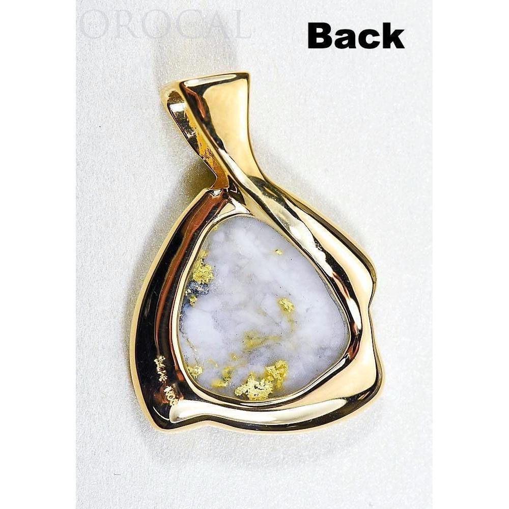 Orocal Gold Quartz Pendant PDL105MQX-Destination Gold Detectors
