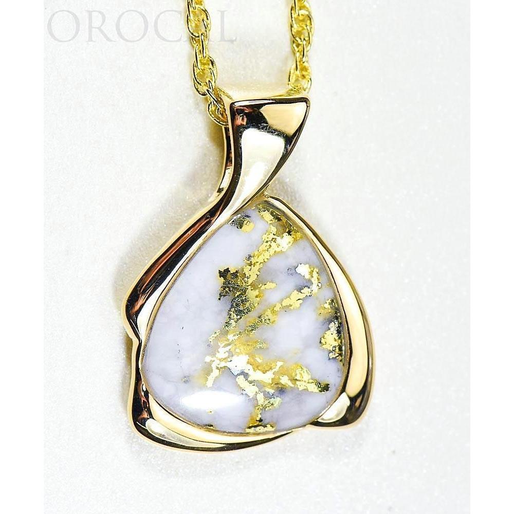 Orocal Gold Quartz Pendant PDL105MQX-Destination Gold Detectors